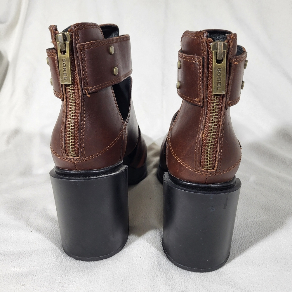 Sorel Margo Cut Out Waterproof Booties / Sandales Size 8 - Picture 5 of 9